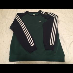 Adidas Skateboarding Uniform Crew Green Blue